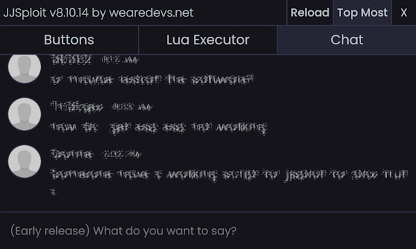 JJSploit Roblox Executor - Free Lua Script Injector with ESP, Fly & Aimbot screenshot