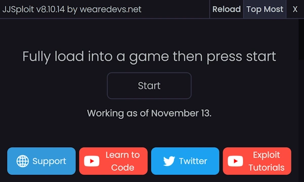 JJSploit Roblox Executor - Free Lua Script Injector with ESP, Fly & Aimbot screenshot