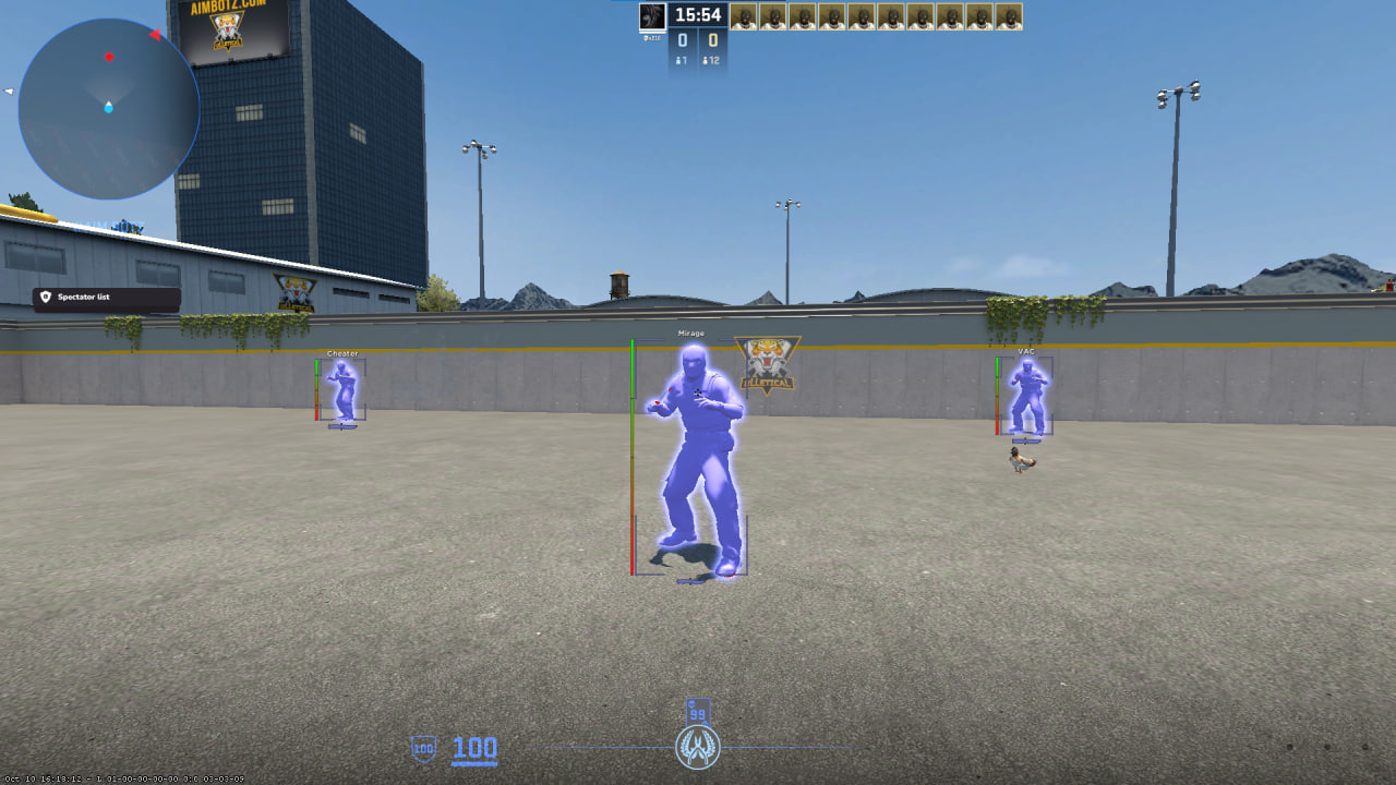 SharkHack Undetected Free CS2 Cheat - ESP, Aimbot, Trigger, Skin Changer, BHop, Inventory screenshot